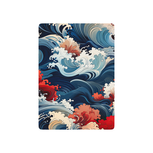 Playing Card Deck, Japanese Kimono Inspired Poker Cards