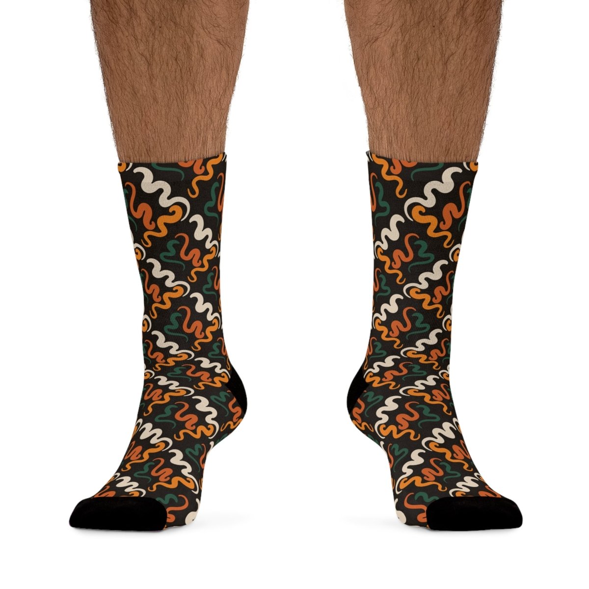 African Inspired Design Eco - Friendly Socks 15526385815355650971 Earthbound Pacific