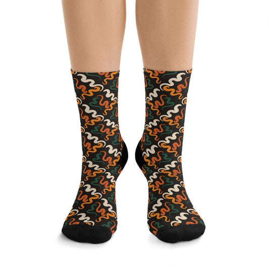 African Inspired Design Eco - Friendly Socks 15526385815355650971 Earthbound Pacific