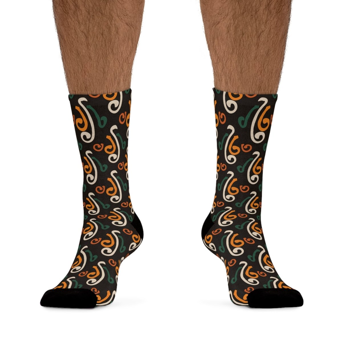 African Inspired Design Eco - Friendly Socks 67894872955936142235 Earthbound Pacific