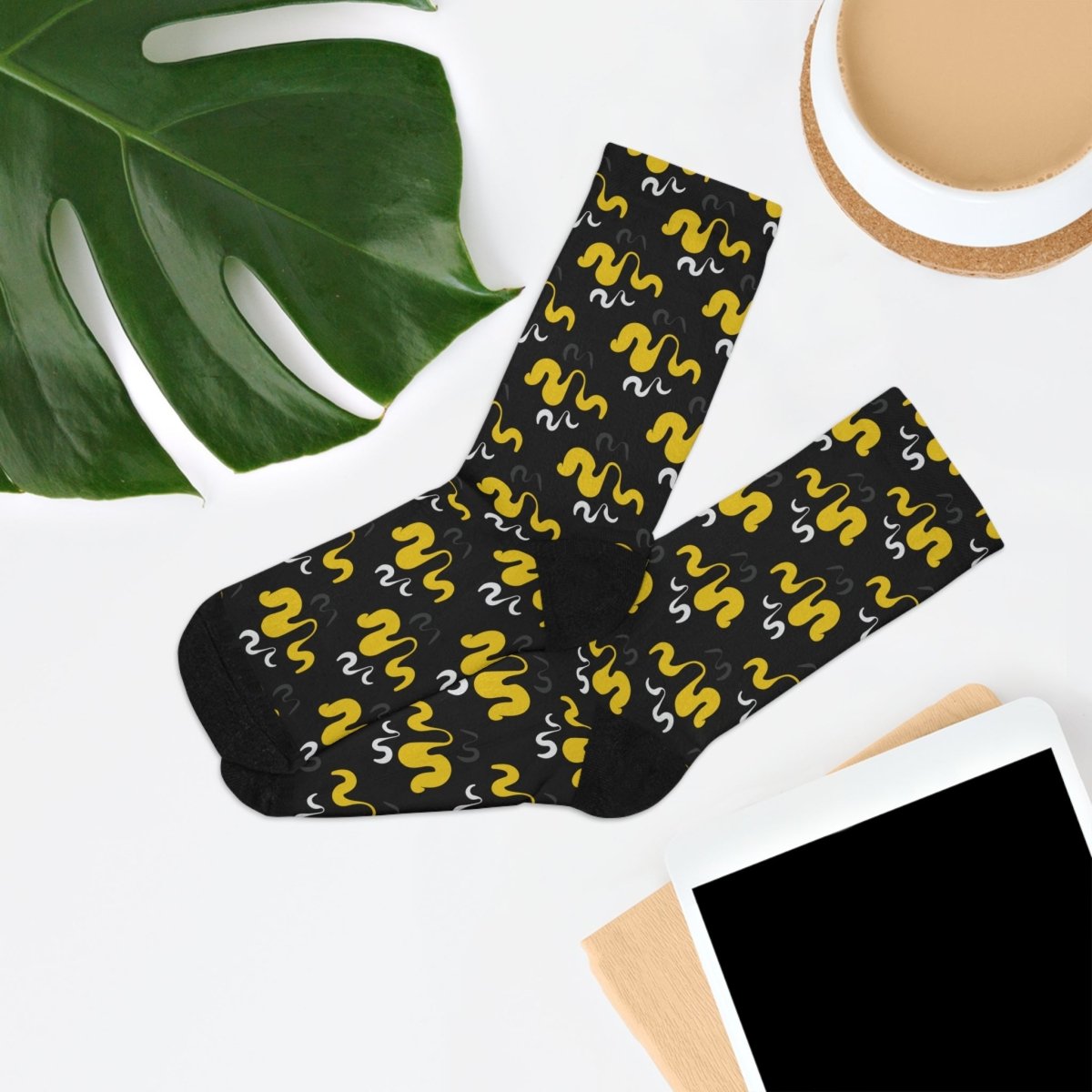African tribal inspired design Eco - Friendly Socks 11907602007050416294 Earthbound Pacific