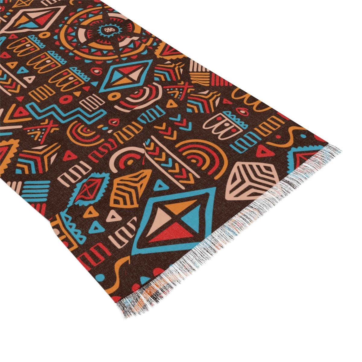 African Tribal Inspired Pattern Light Scarf 24841945723281586465 Earthbound Pacific