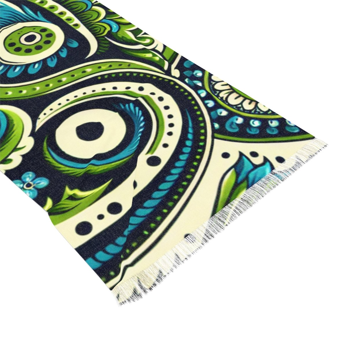 Boho Chic Light Scarf, Vibrant Decorative Scarf 42968416405501464263 Earthbound Pacific