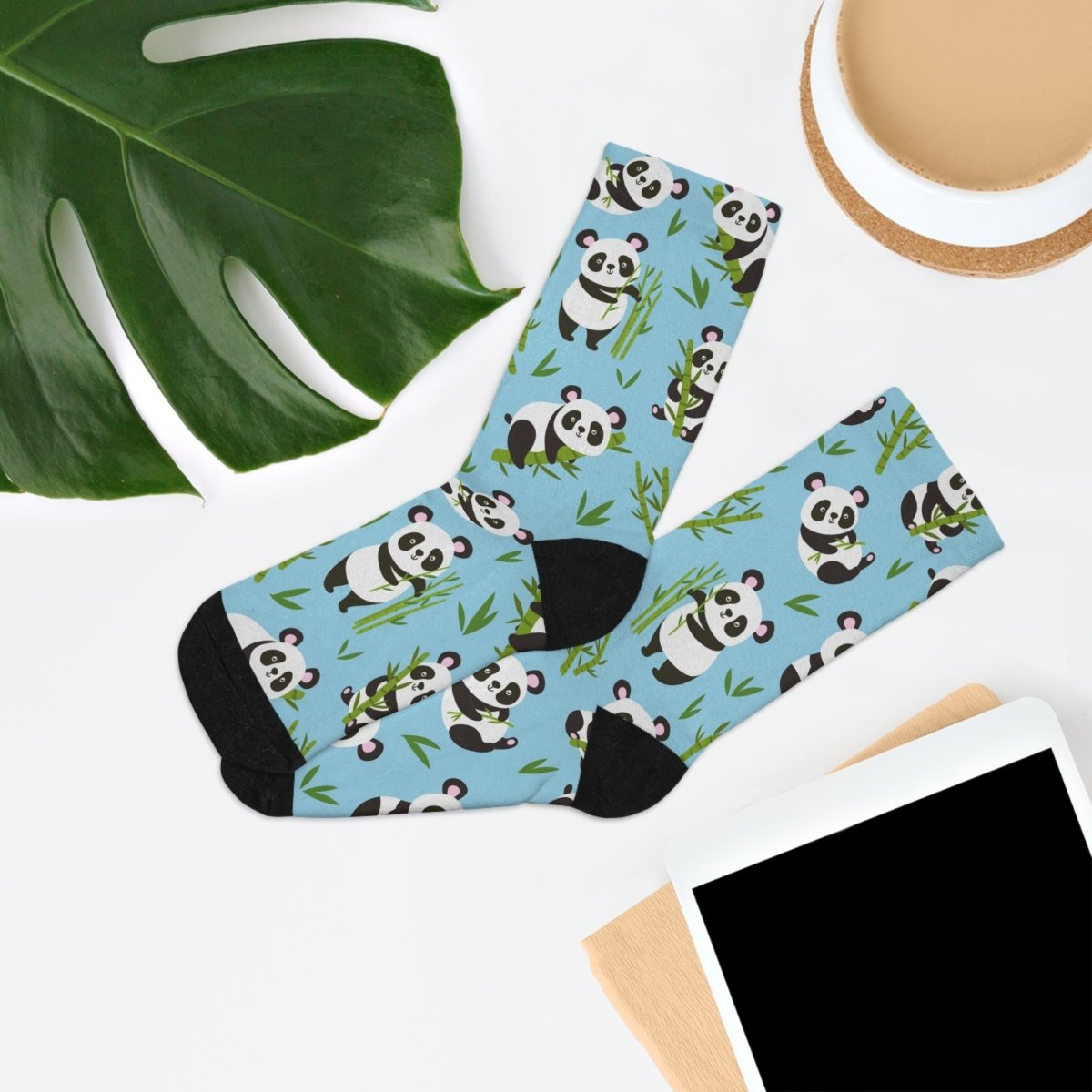 Cute Panda Recycled Socks, Eco - Friendly 31492900386759767122 Earthbound Pacific