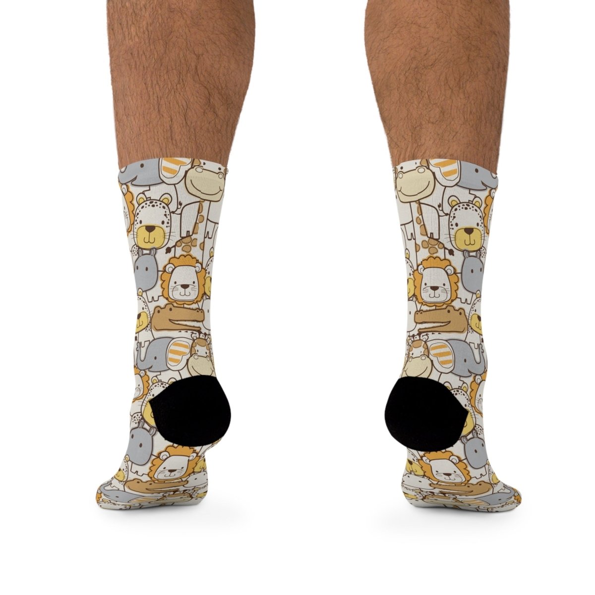 Cute Whimsical Animal Patterned Sock, Eco - Friendly Socks 92714002907709840155 Earthbound Pacific