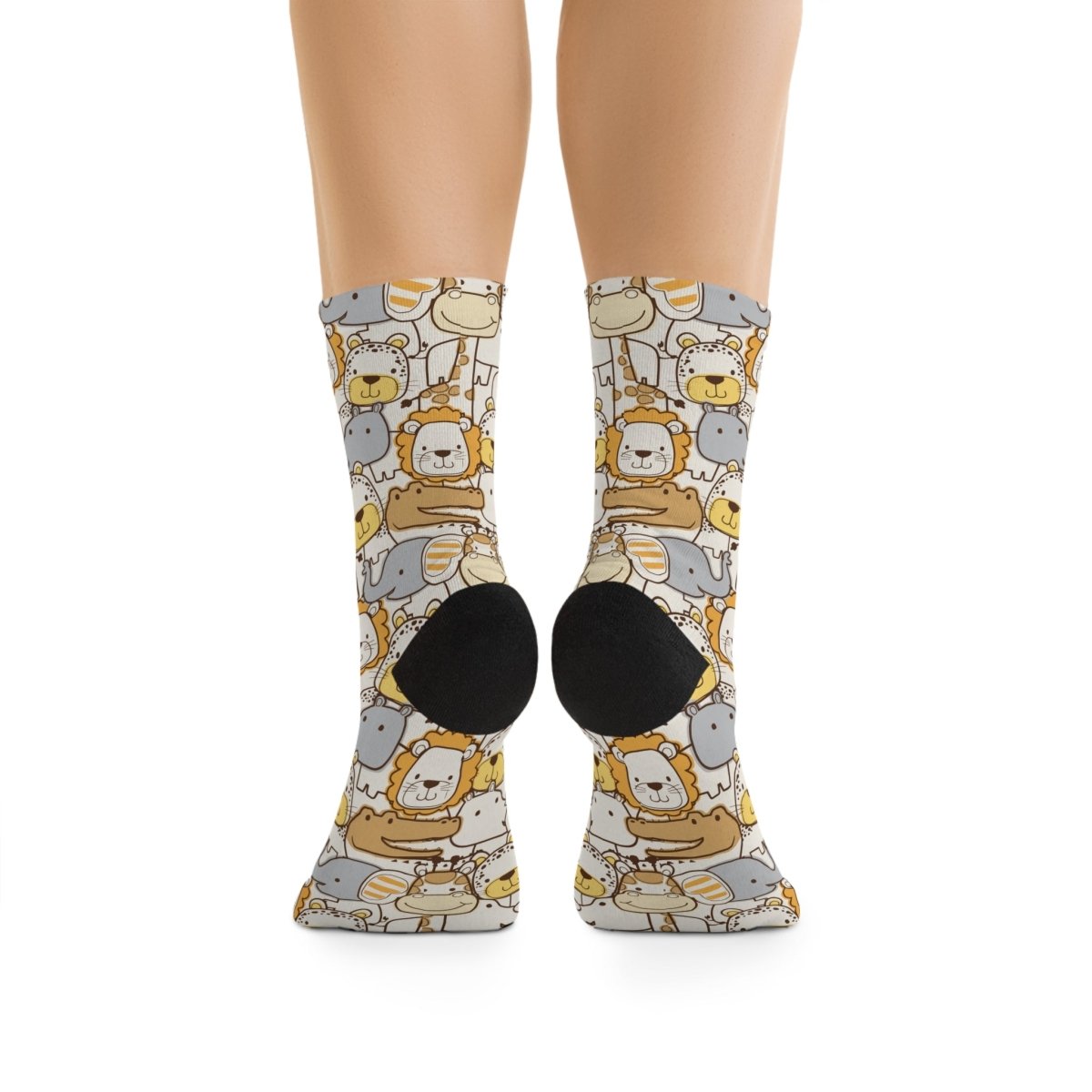 Cute Whimsical Animal Patterned Sock, Eco - Friendly Socks 92714002907709840155 Earthbound Pacific