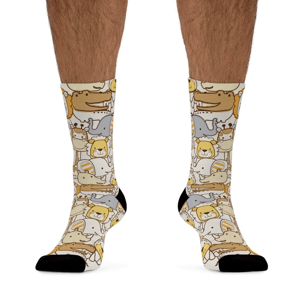 Cute Whimsical Animal Patterned Sock, Eco - Friendly Socks 92714002907709840155 Earthbound Pacific