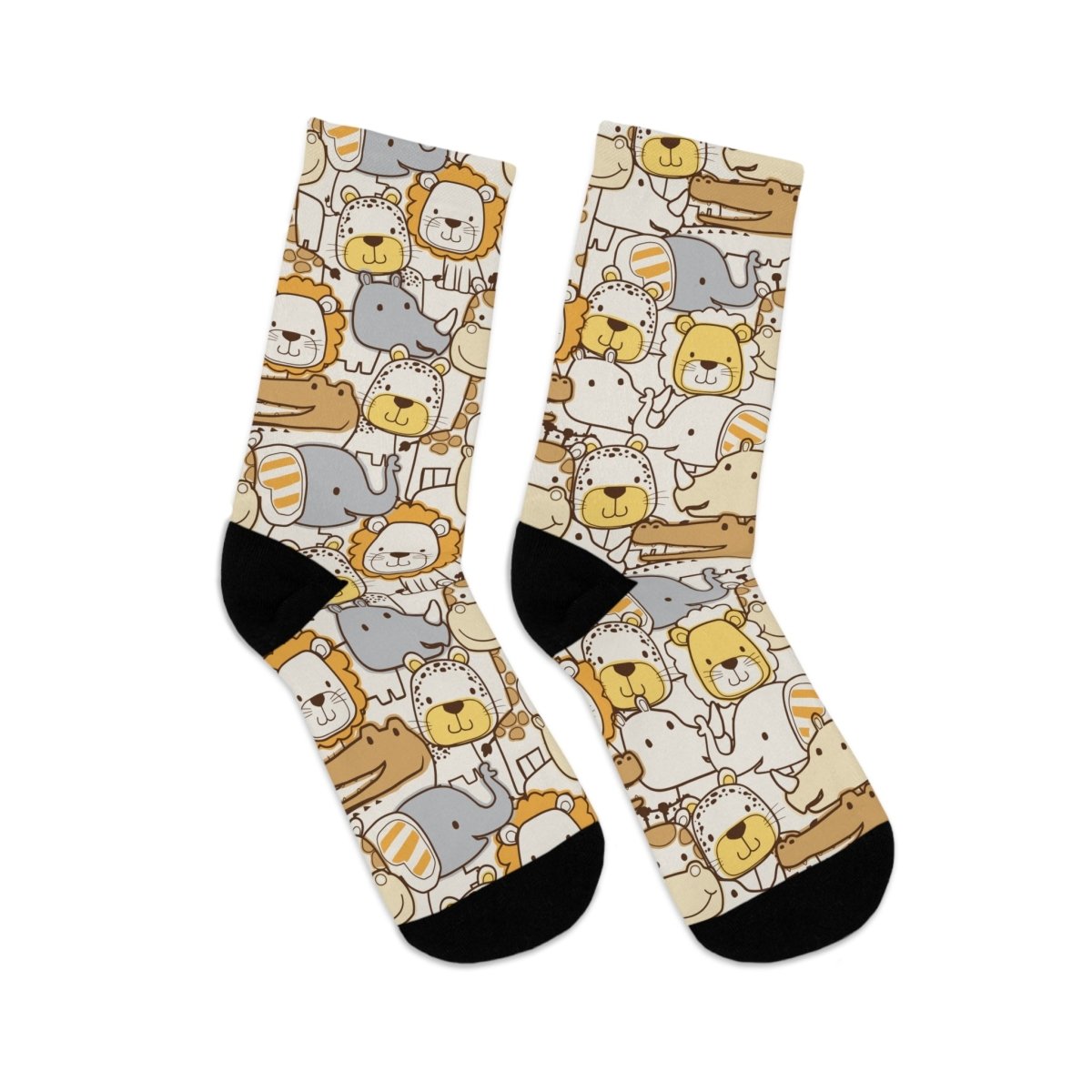 Cute Whimsical Animal Patterned Sock, Eco - Friendly Socks 92714002907709840155 Earthbound Pacific