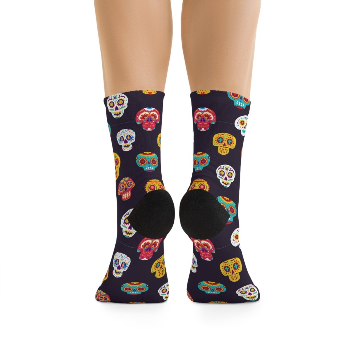 Day of the Dead Skull Socks, Colorful Recycled Socks 89689639909364078098 Earthbound Pacific