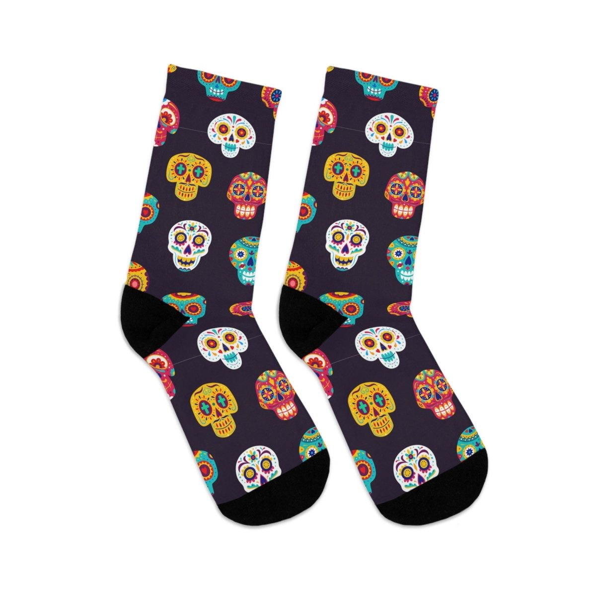 Day of the Dead Skull Socks, Colorful Recycled Socks 89689639909364078098 Earthbound Pacific