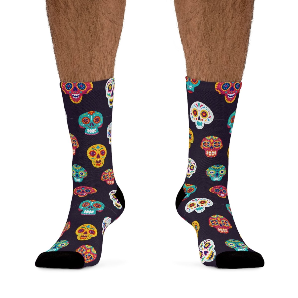 Day of the Dead Skull Socks, Colorful Recycled Socks 89689639909364078098 Earthbound Pacific