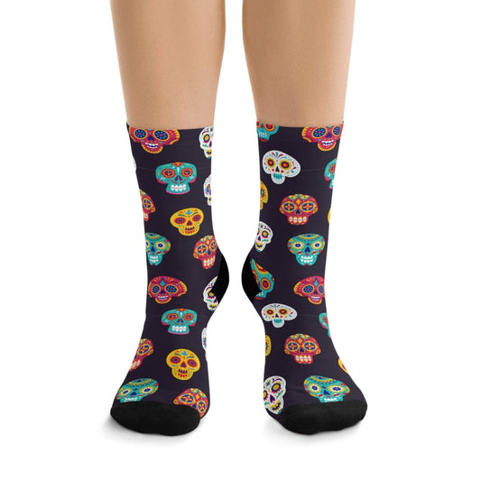 Day of the Dead Skull Socks, Colorful Recycled Socks 89689639909364078098 Earthbound Pacific