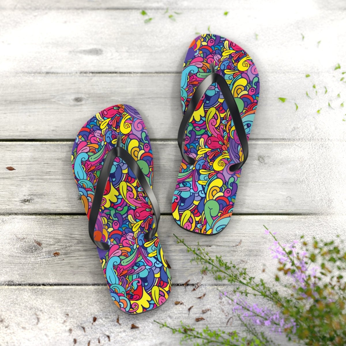 Flip Flops - Electric Kaleidoscope 29722464714155897227 Earthbound Pacific