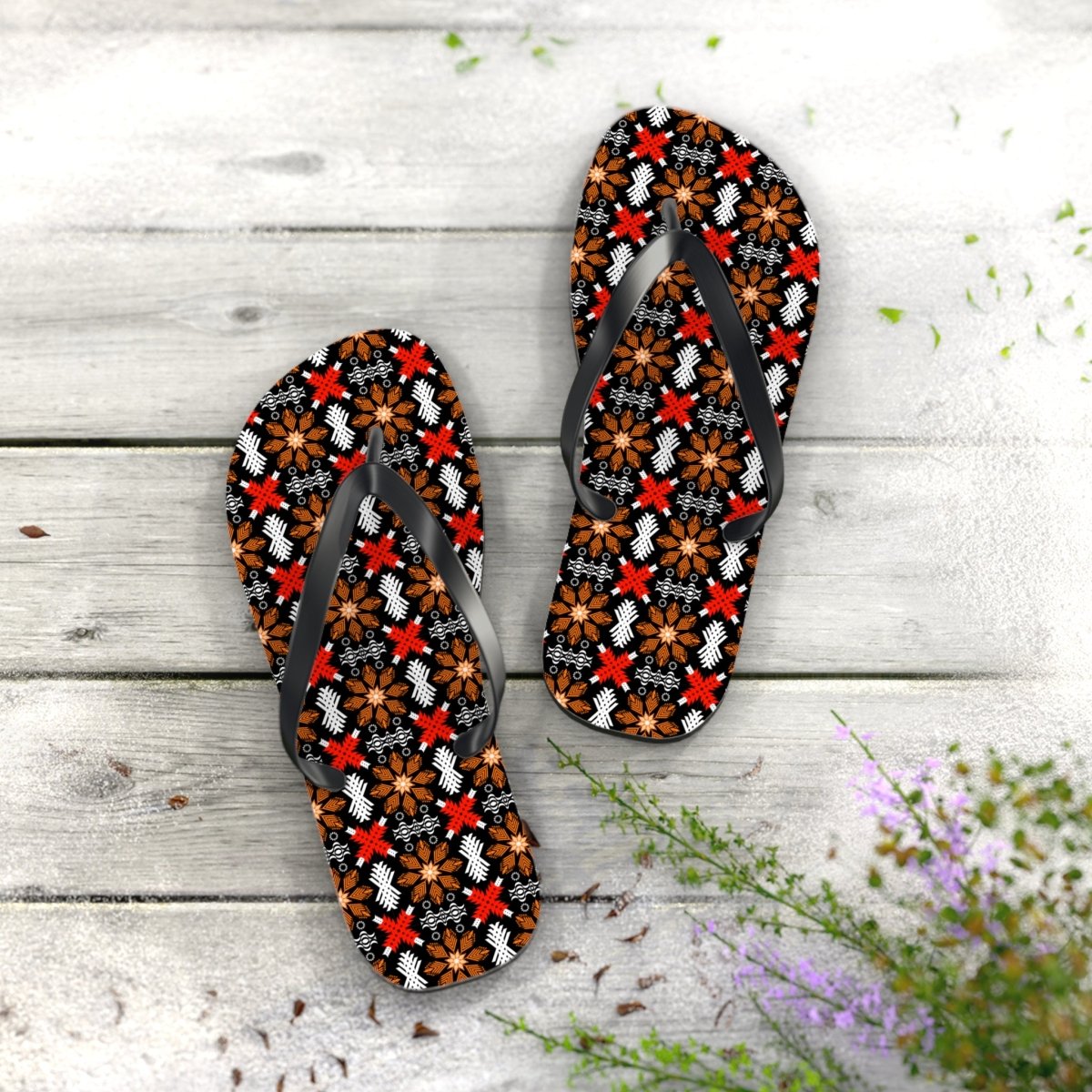 Flip Flops - Ember Tapestry 17481200505314482288 Earthbound Pacific