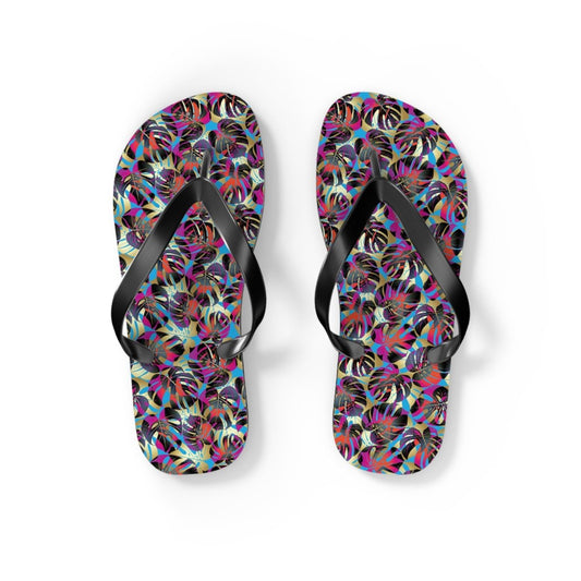 Flip Flops - Psychedelic Canopy Design 23429598991176043057 Earthbound Pacific