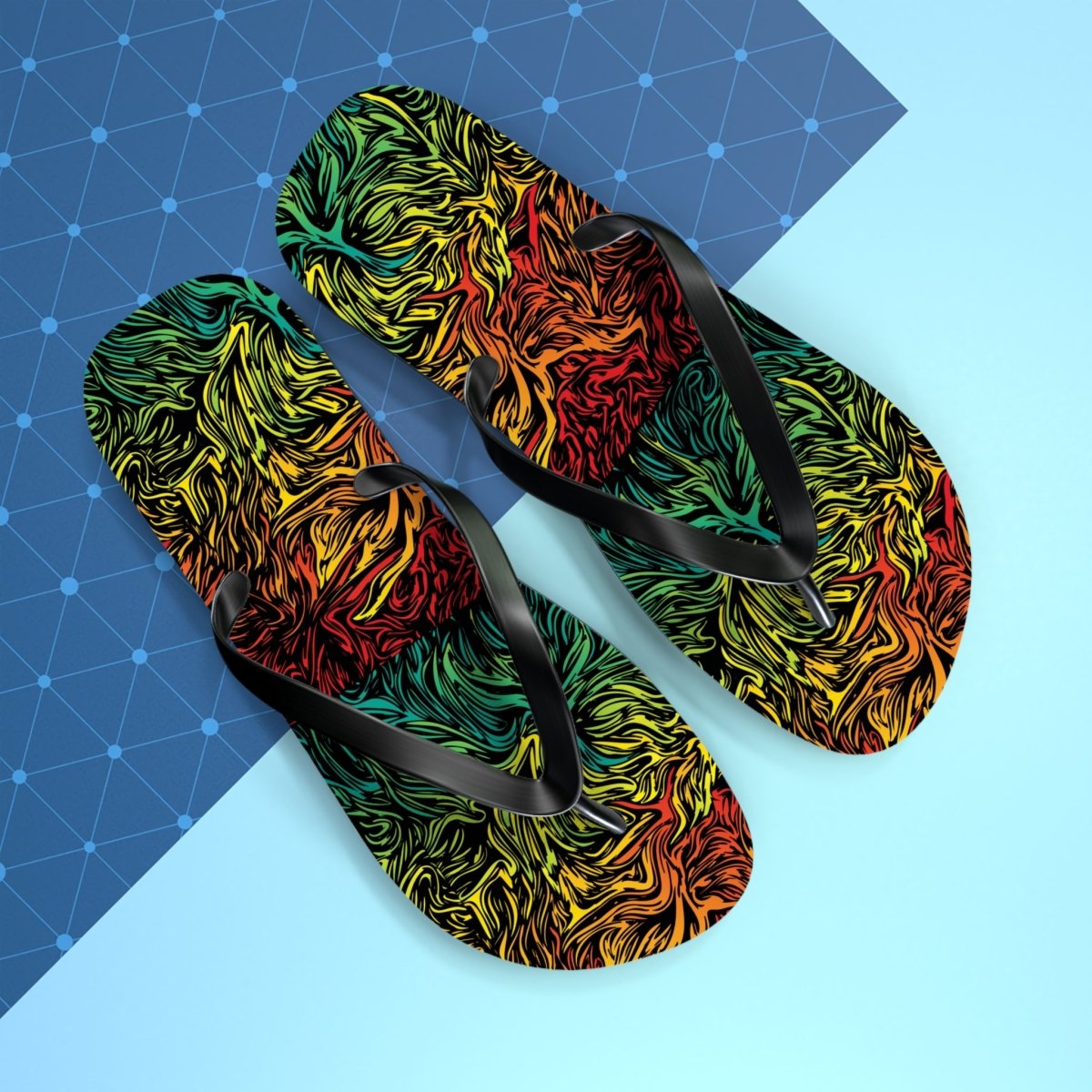 Flip Flops - Psychedelic Current 10768774849225669502 Earthbound Pacific