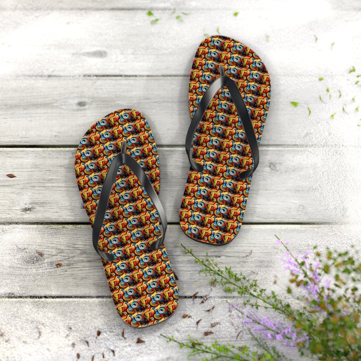 Flip Flops - Steampunk Goggles 28539650928283495983 Earthbound Pacific