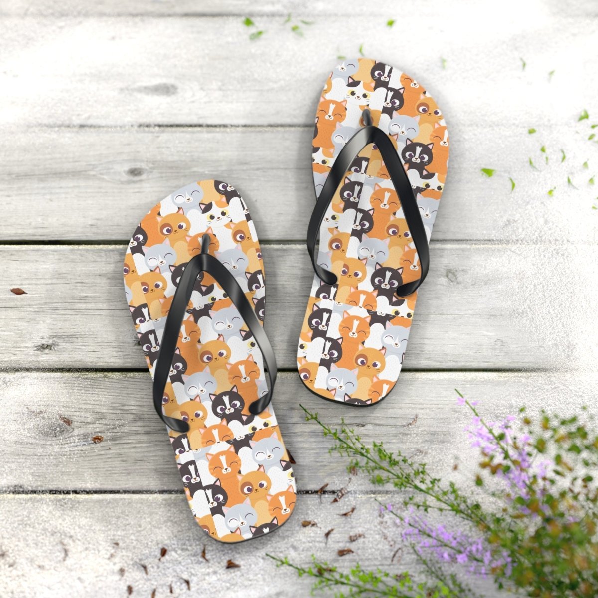 Flip Flops - The Purr - fect Pair 18968105751215476816 Earthbound Pacific