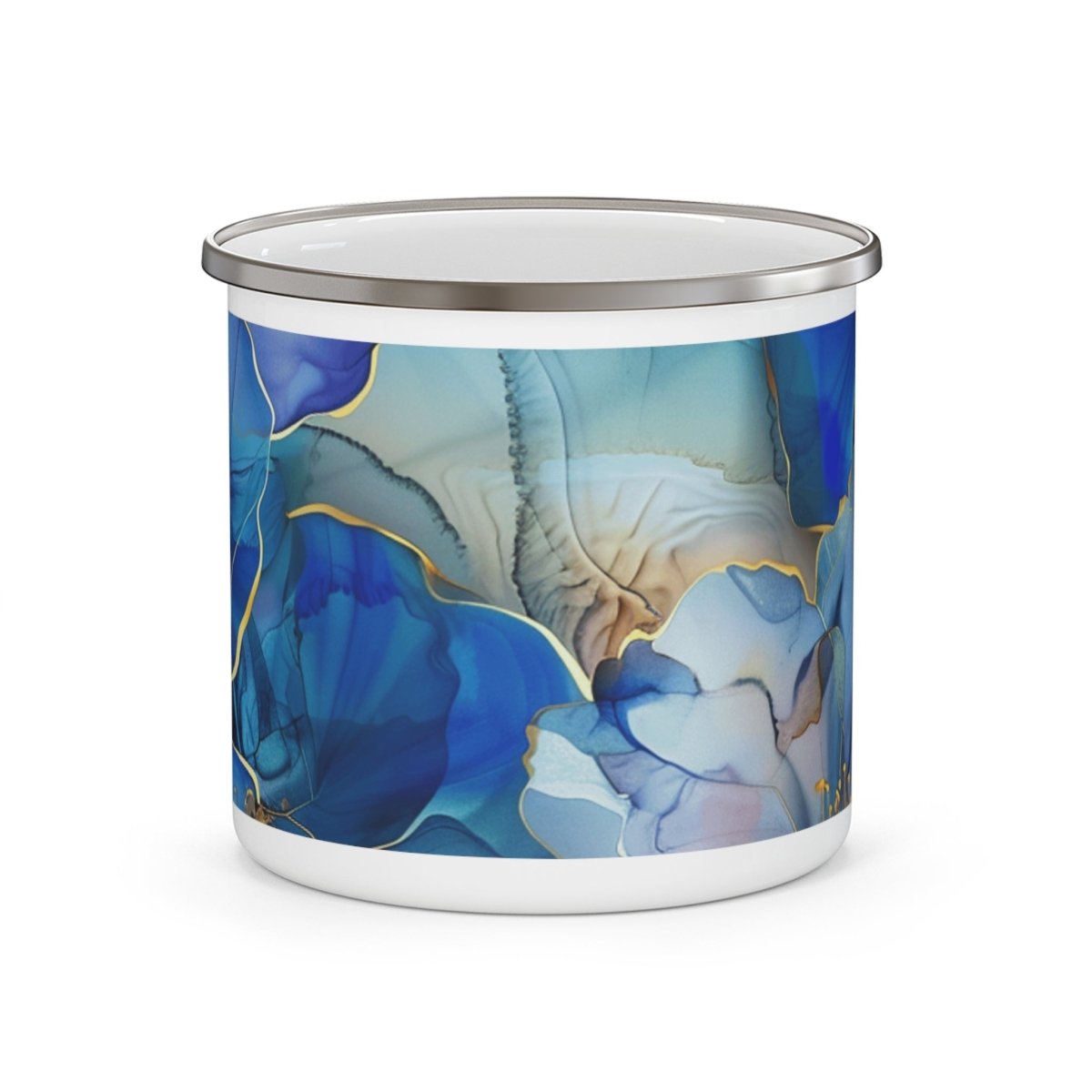 Floral Design Enamel Camping Mug - Perfect for Nature Lovers 61148378865935659608 Earthbound Pacific