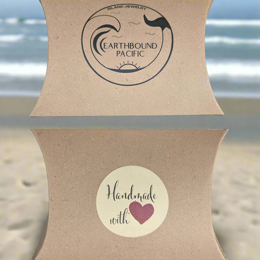 Hawaiian Aged Bone Hammerhead Shark Fish Hook Necklace with Scrimshaw and Camo Cord. ABFHH50C Earthbound Pacific