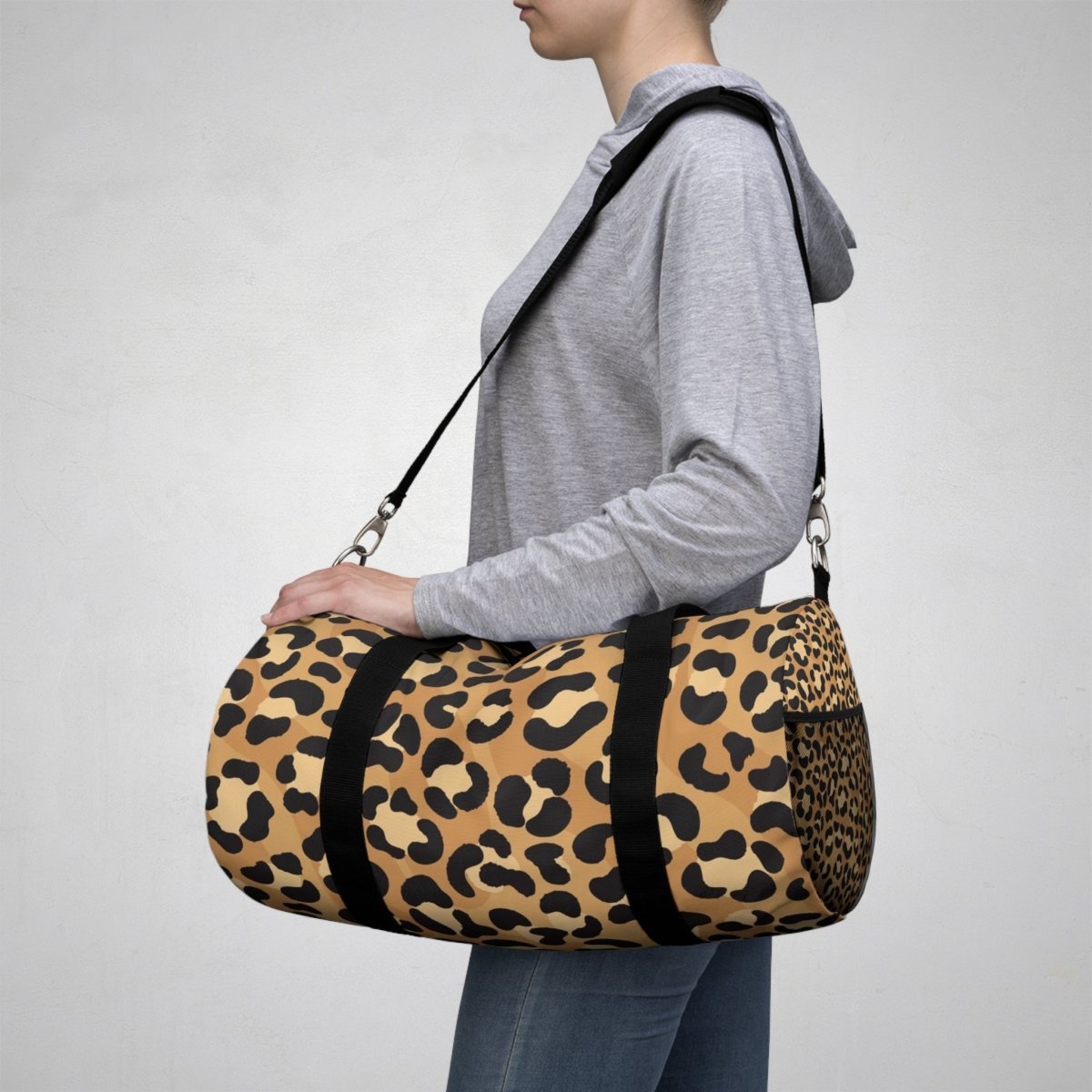 Leopard Print Travel Duffel Bag — Chic Animal - Print Weekender 10793668902613415203 Earthbound Pacific