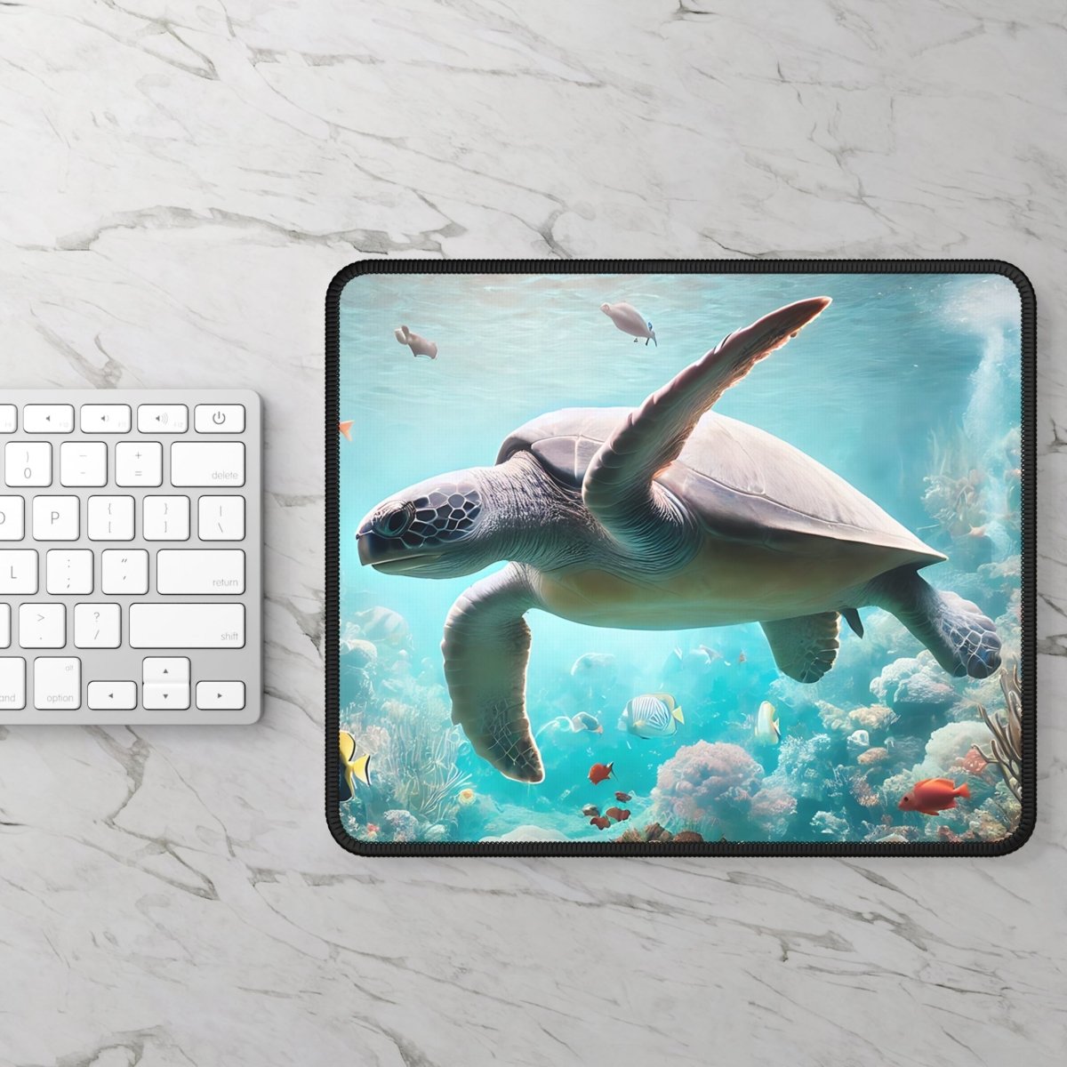 Ocean Turtle Gaming Mouse Pad - Vibrant Marine Design for Gamers & Nature Lovers 12050427289254825815 Earthbound Pacific
