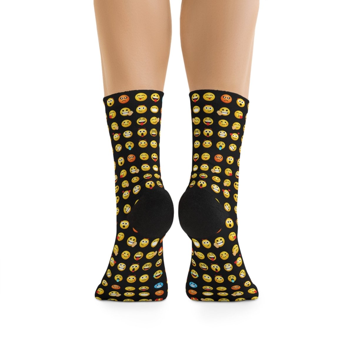 Playful Emoji Socks, Recycled Poly, Eco - Friendly 30338486266332975541 Earthbound Pacific