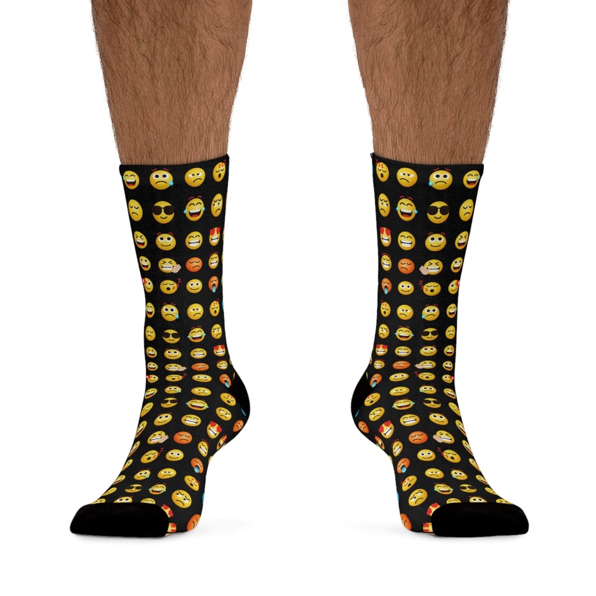 Playful Emoji Socks, Recycled Poly, Eco - Friendly 30338486266332975541 Earthbound Pacific