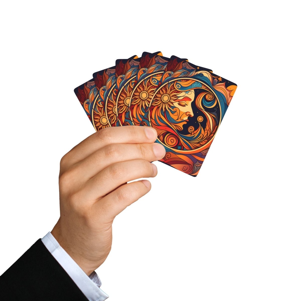 Playing Cards, Poker Cards, Art Deco / Art Nouveau Design 62550709619144257516 Earthbound Pacific