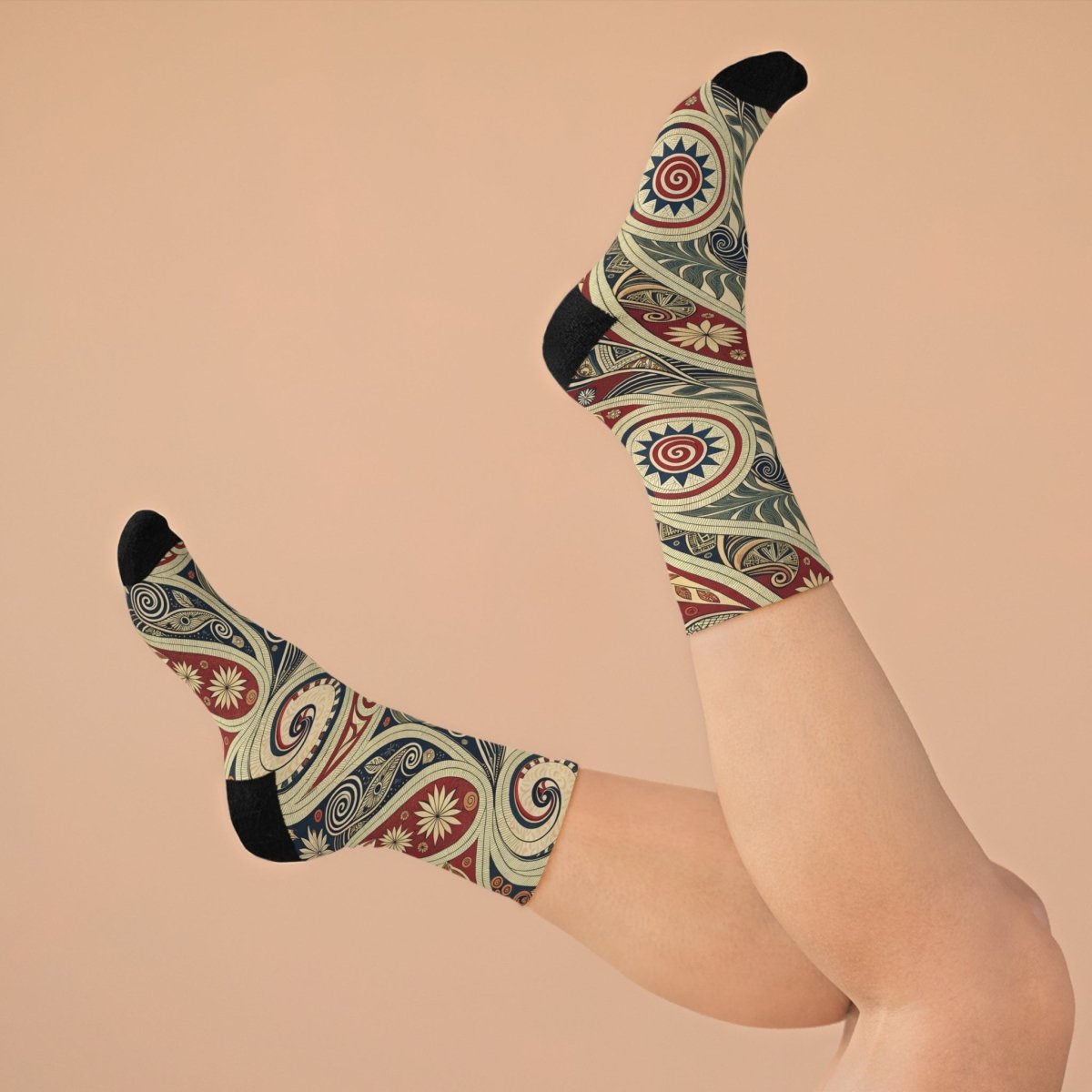 Recycled Poly Socks - Eco - Friendly New Zealand Maori Inspired 13051684836188332007 Earthbound Pacific