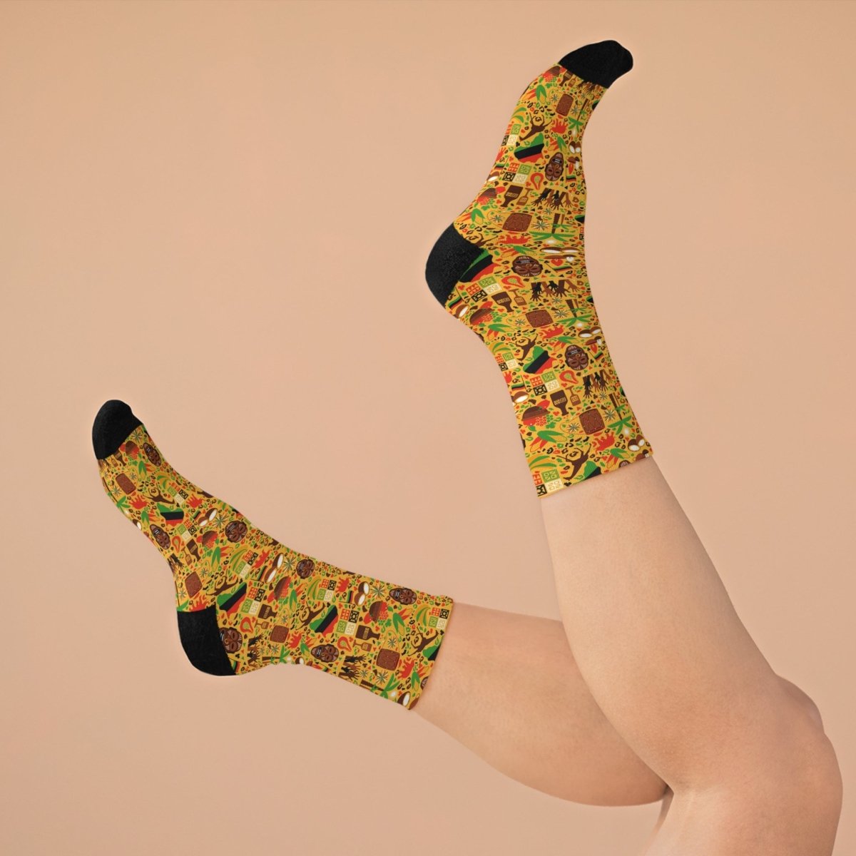 Socks Tribal Rhapsody Collection Tribal Eco - Friendly Recycled Poly 10598126434682725626 Earthbound Pacific