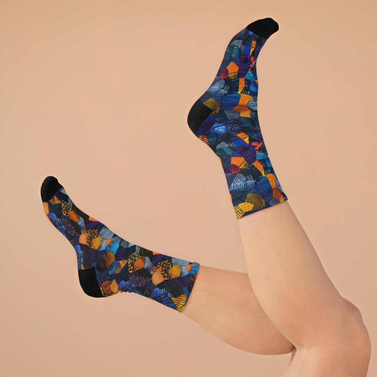 Socks - Urban Kaleidoscope Collection Tribal Eco - Friendly Recycled Poly 20261981634159470175 Earthbound Pacific