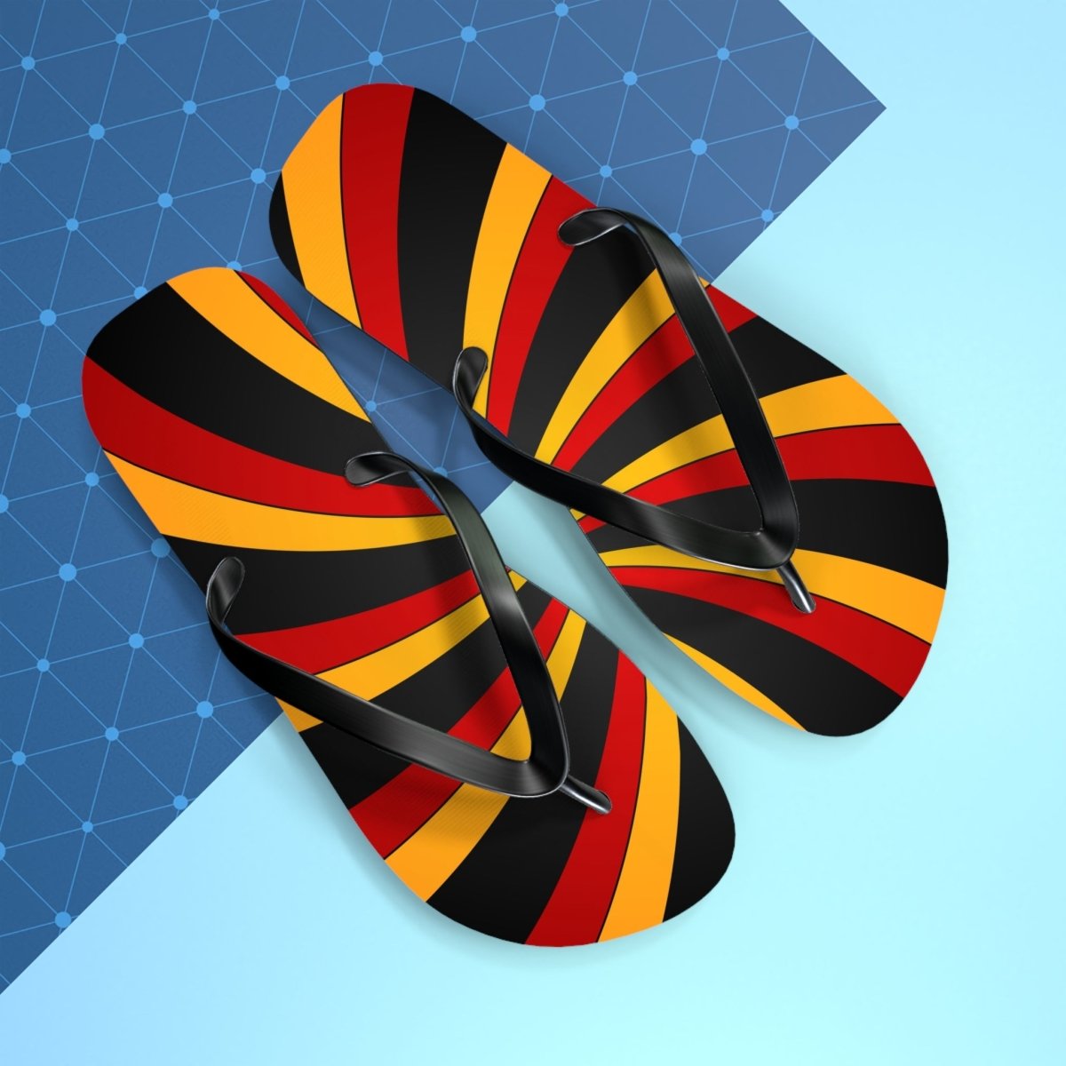Stylish Flamenco Flair Design Flip Flops 23371488571685901655 Earthbound Pacific