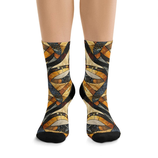 Unisex Socks African Tribal Design - Eco Friendly Recycled Poly 14939133463243784440 Earthbound Pacific