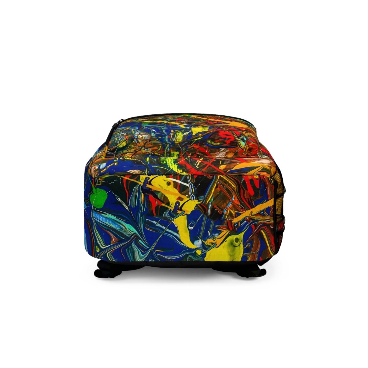 Vibrant Art Backpack, Colorful Paint Splatter Design 98969649632246643741 Earthbound Pacific