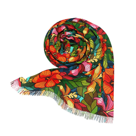 Vibrant Floral Light Scarf 46201613019884875691 Earthbound Pacific