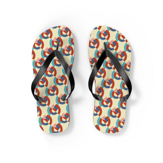 Vibrant Patterned Flip Flops 52356269716158202530 Earthbound Pacific