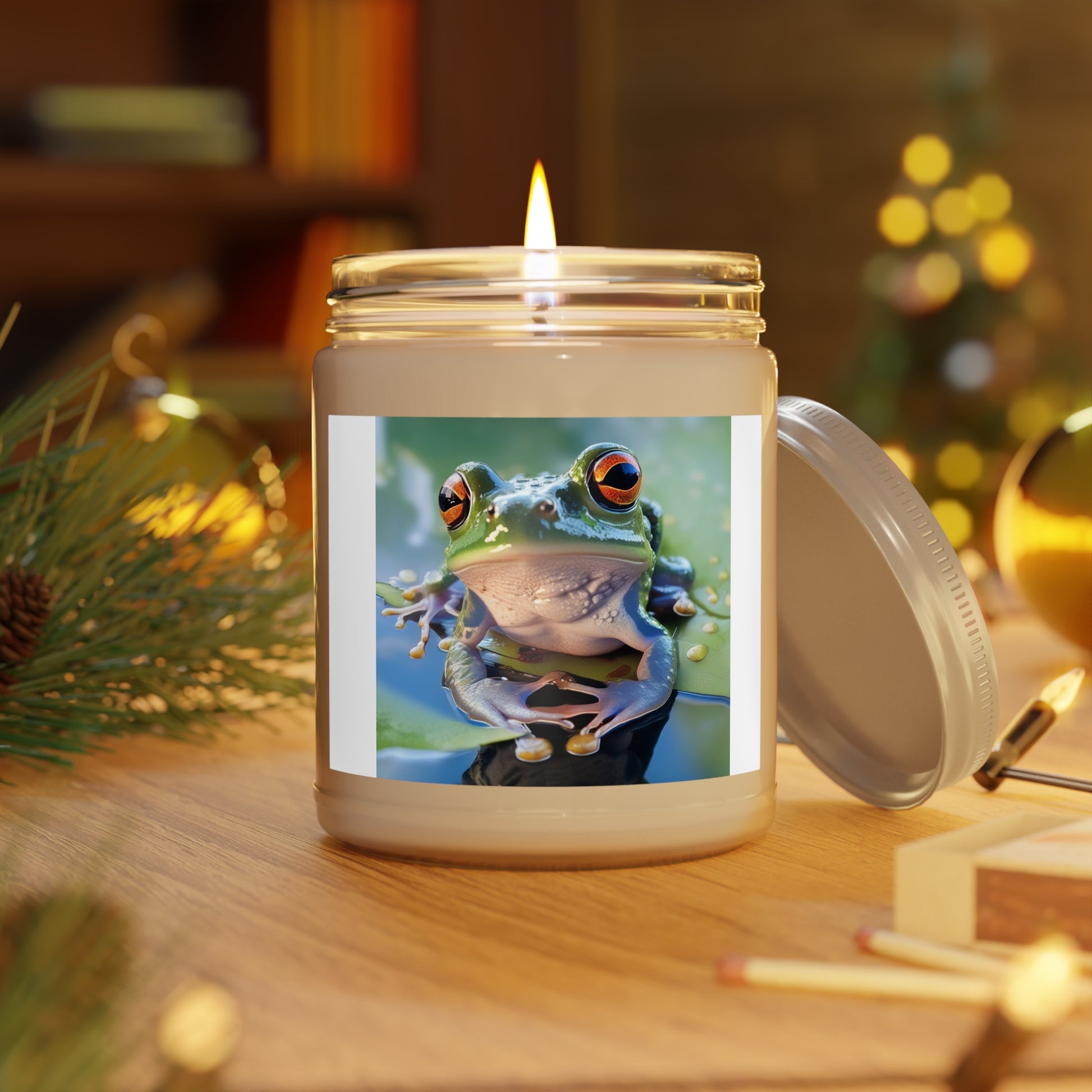 Funny Frog Candle 9oz Scented Candles - Earthbound Pacific