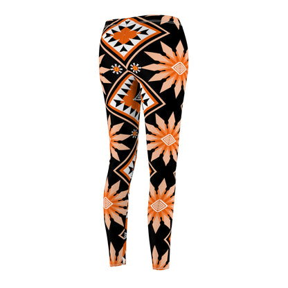 Women's Leggings - Geometric Abstract Tribal Inspired