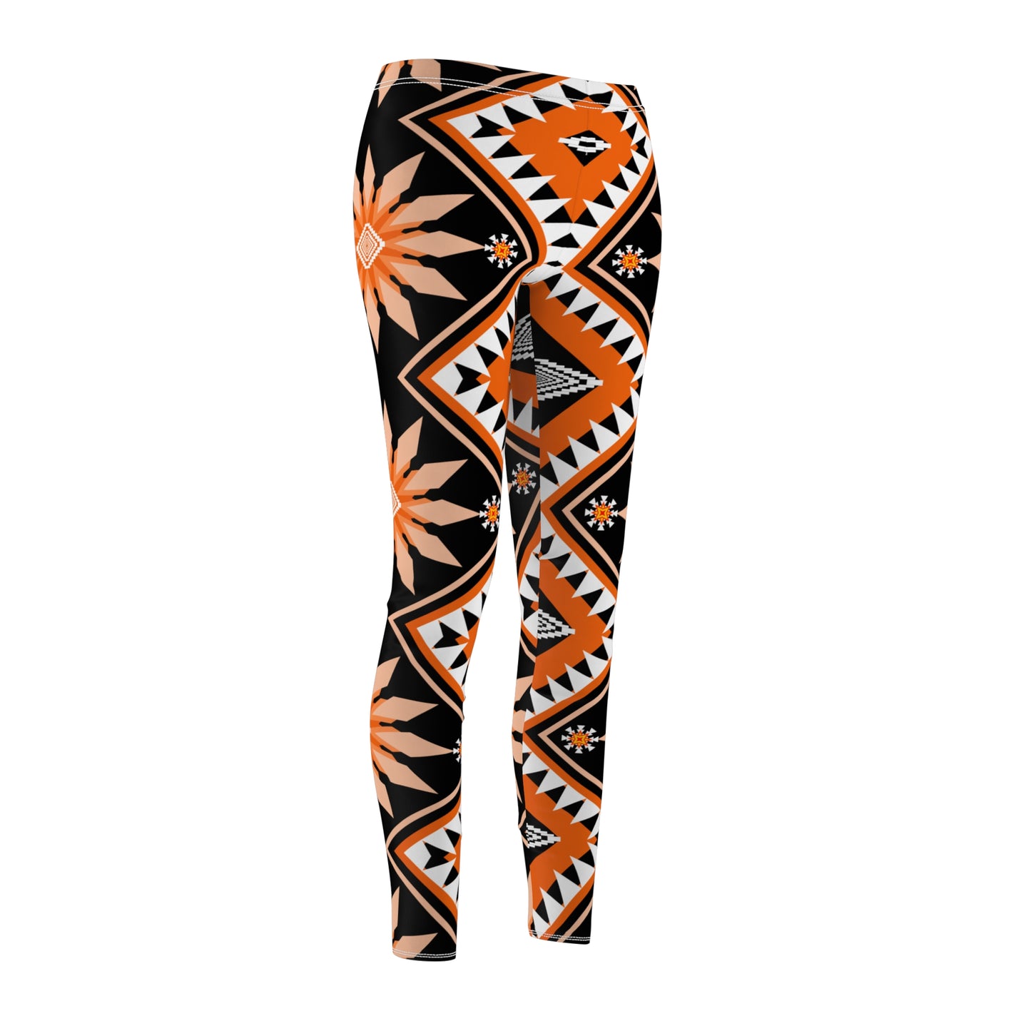 Women's Leggings - Geometric Abstract Tribal Inspired