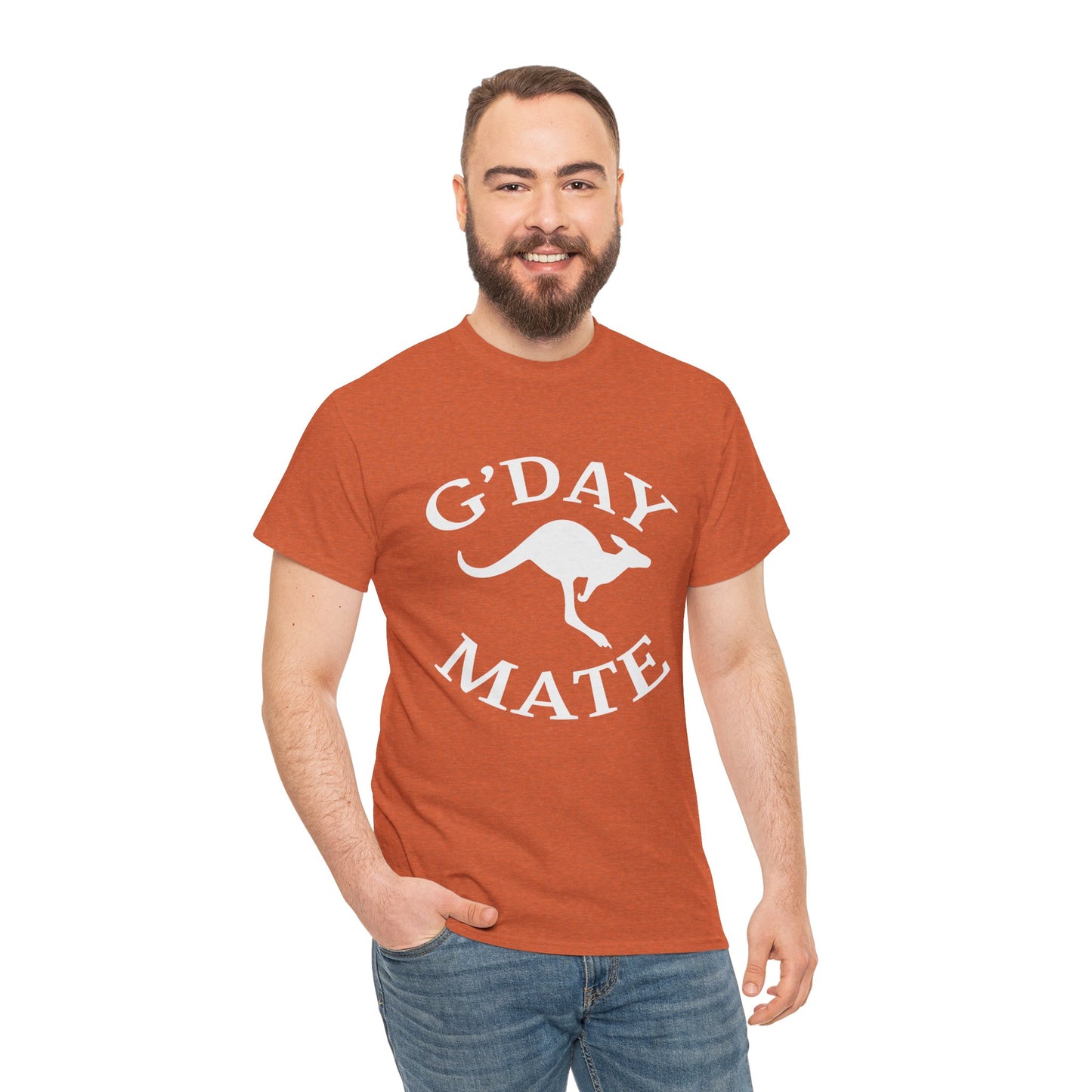 Australian Kangaroo  "G Day Mate" Custom T-Shirt