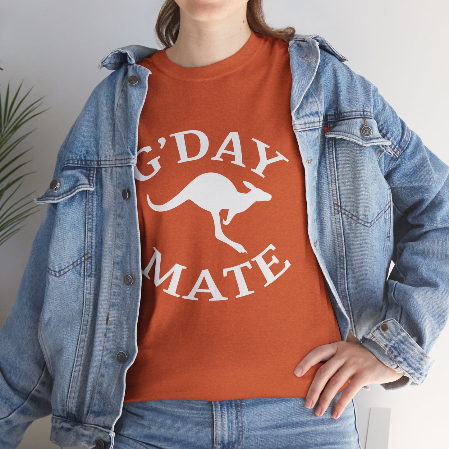 Australian Kangaroo  "G Day Mate" Custom T-Shirt