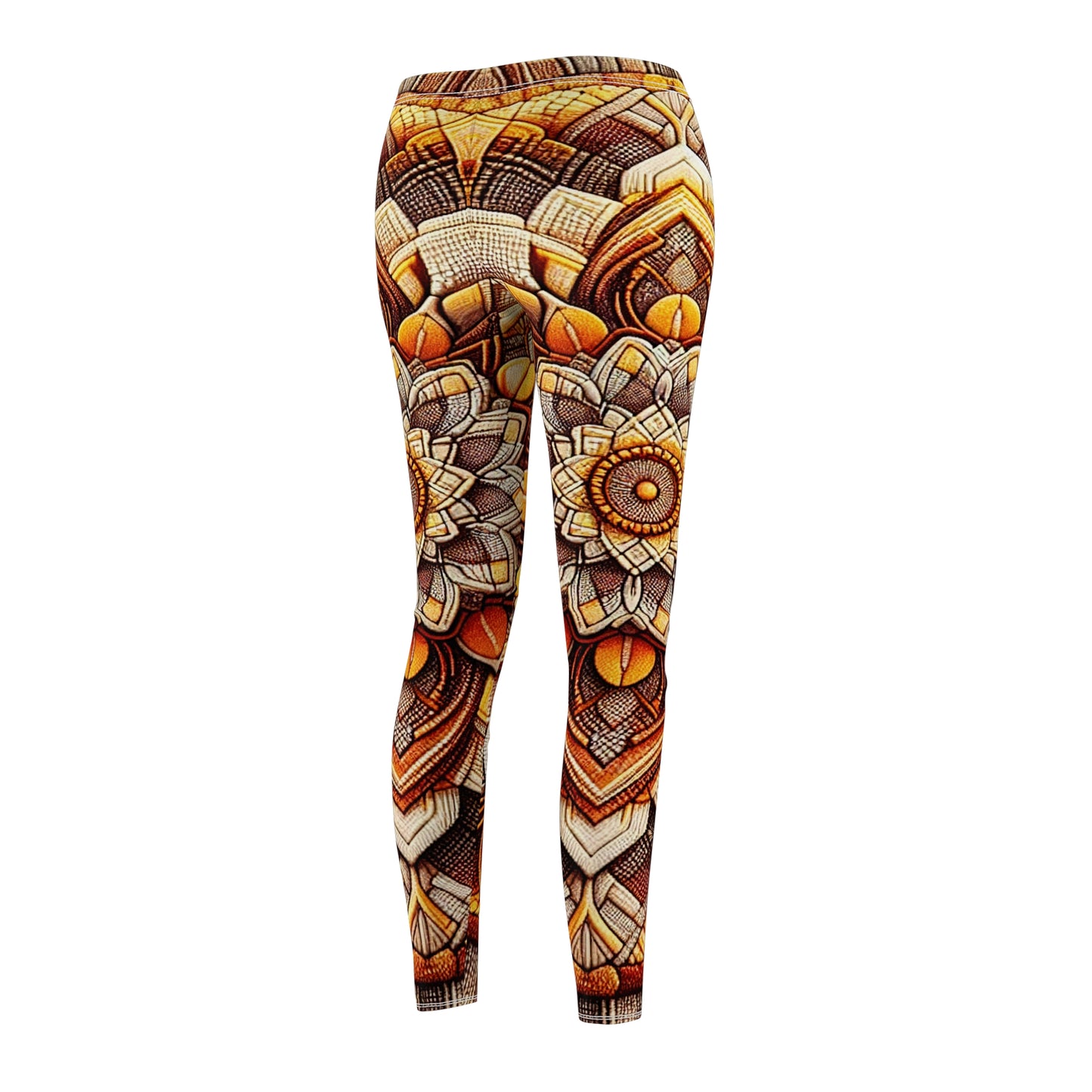 Abstract Mandala  Women's Casual Leggings