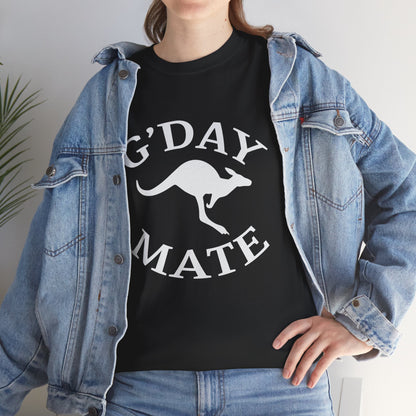 Australian Kangaroo  "G Day Mate" Custom T-Shirt