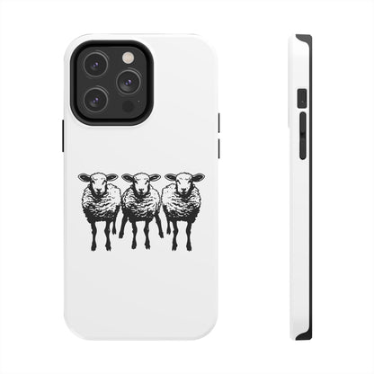 We Three Sheep Custom phone Tough Phone Cases - Earthbound Pacific