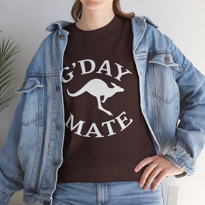 Australian Kangaroo  "G Day Mate" Custom T-Shirt