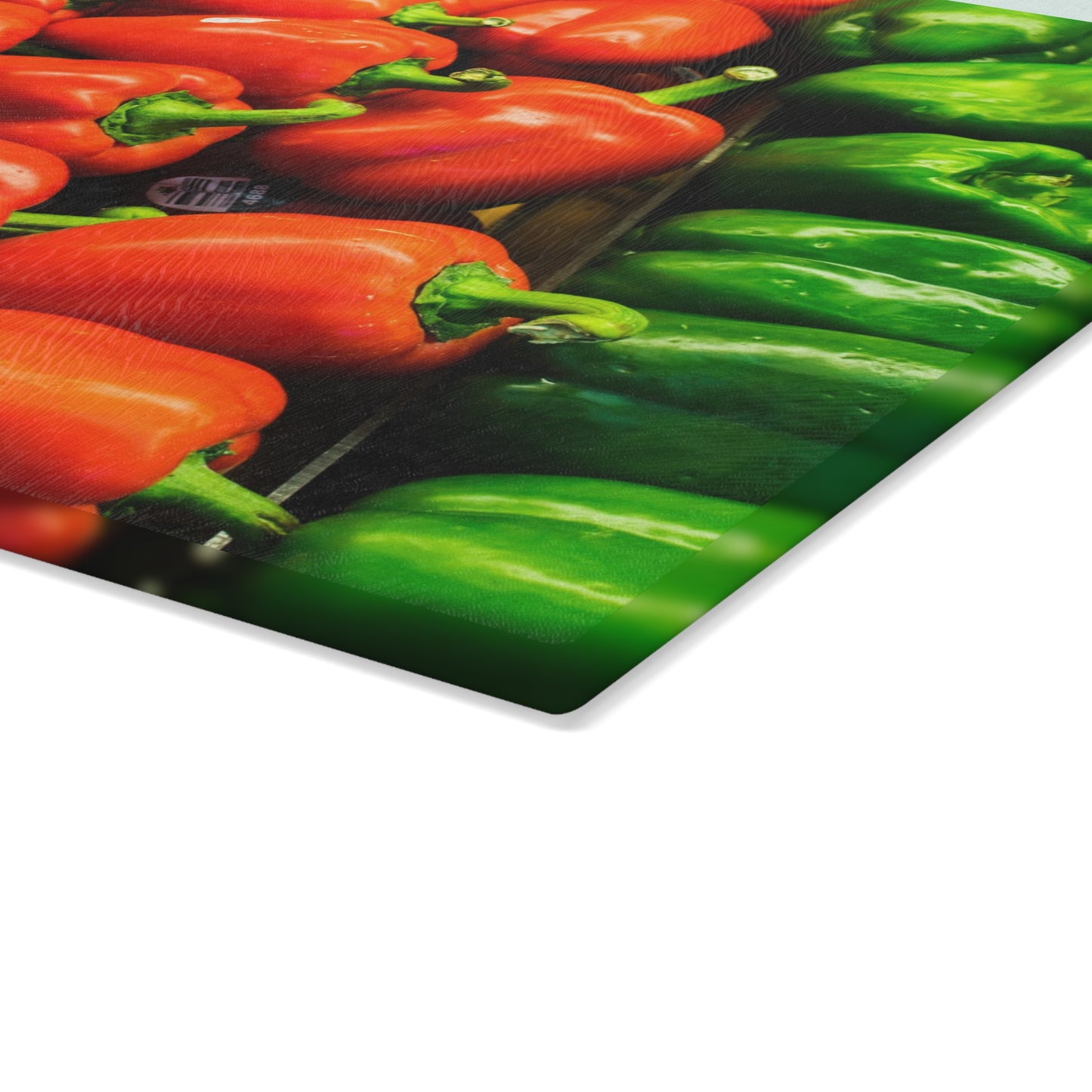 Vibrant Vegetable Glass Cutting Board - Perfect for Culinary Enthusiasts