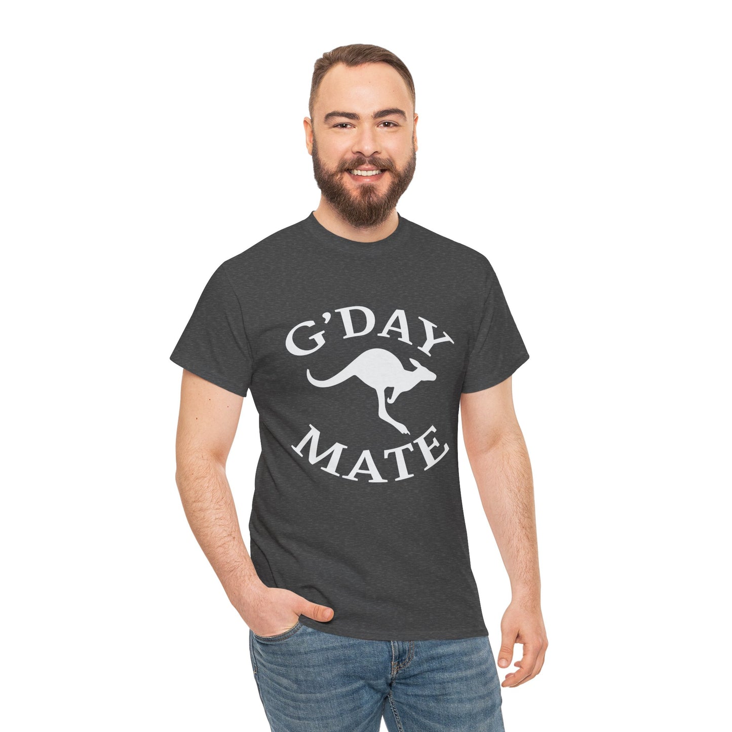 Australian Kangaroo  "G Day Mate" Custom T-Shirt