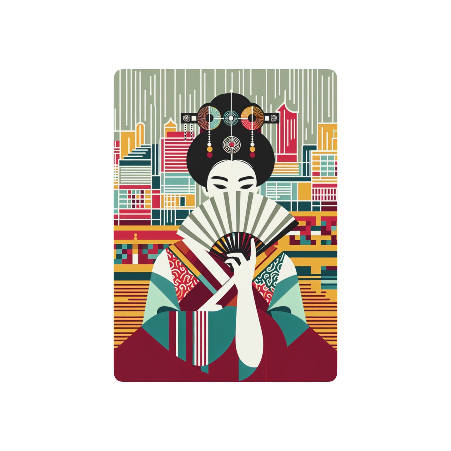 Geisha Playing Cards
