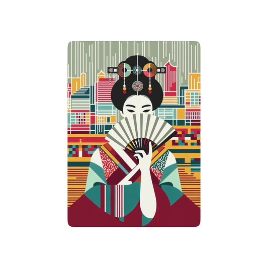 Geisha Playing Cards